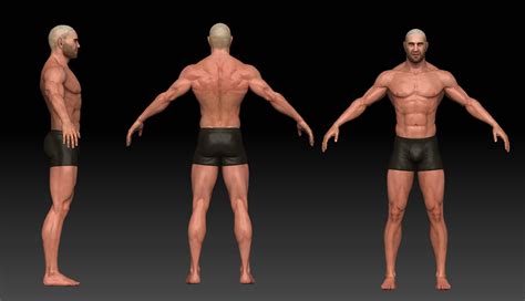 Then you need to be able to draw the human figure quickly. Male Body 3D model | CGTrader