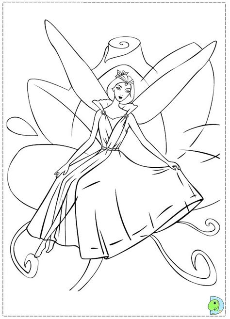 We are sure your little princess will love the fun activity! Barbie Fairytopia coloring page - DinoKids.org