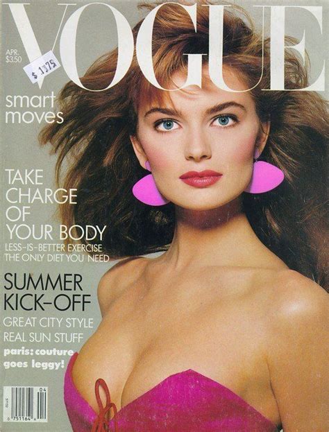 Paulina porizkova throughout the years in vogue. Vogue US April 1987 - Paulina Porizkova | Paulina ...