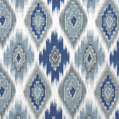 Black and white upholstery fabric, black white upholstery fabric, blue and white upholstery fabric, red. Blue Grey Ikat Upholstery Fabric ON SALE | Ikat fabric ...