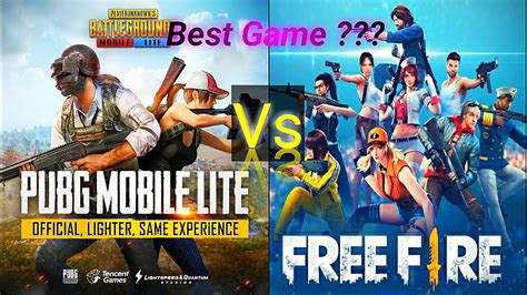 ﻿ the rating of pubg mobile lite is 4.3 stars out of five: Pubg Mobile Lite Vs Free Fire Comparison Which Is Best # ...