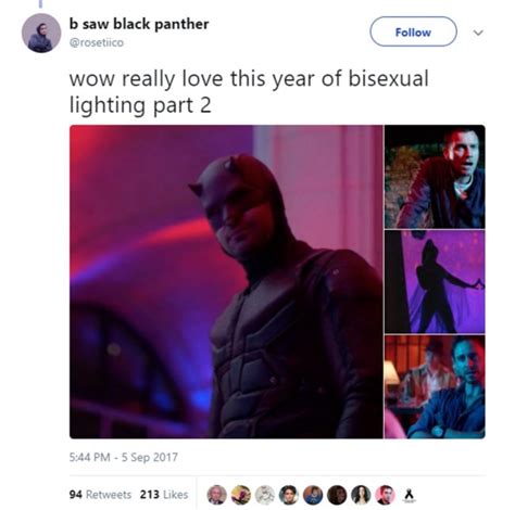 Some of the most common misconceptions is that it is a passing phase, whether into homosexuality (being gay) or from that into heterosexuality. Bisexual lighting is your new favourite viral meme