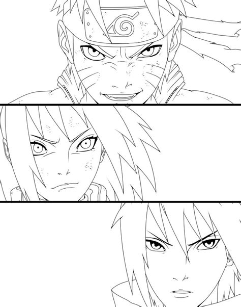 Find the best naruto team 7 wallpapers on getwallpapers. Cute Naruto Team 7 Coloring Pages - TORUNARO