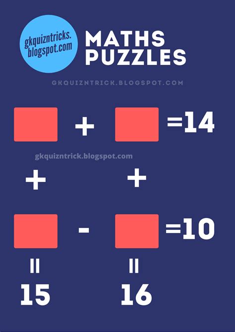 *the loop must pass through each black circle. Boxes Maths Puzzles - Fill the Boxes #1 | Maths puzzles ...