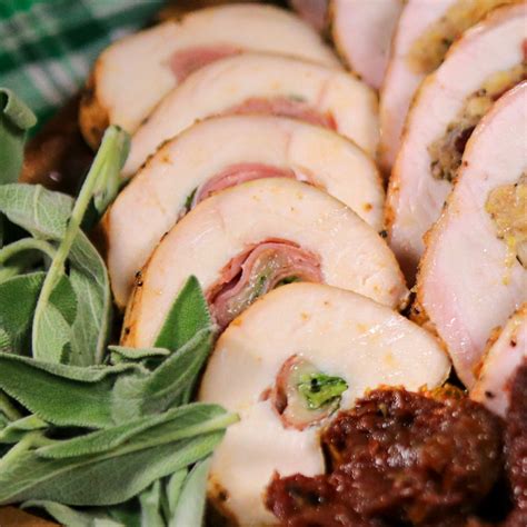 It makes great use of leeks, an aromatic that's uncommon on the dinner table, but easy to find. Prosciutto Stuffed Chicken | recteq