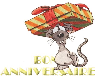 Images transparentes du texte joyeux anniversaire et bon anniversaire. gifs anniversaires - Page 3