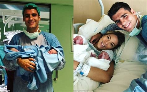 Alvaro Morata's Wife Alice Campello Gives Birth to Twins ...