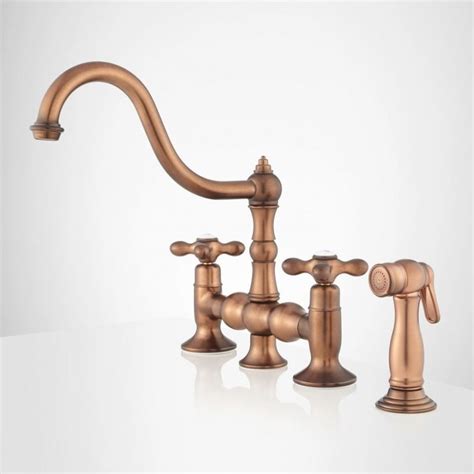 Drinking water kitchen faucets (81). Antique Copper Kitchen Faucets in 2020 | Copper kitchen ...