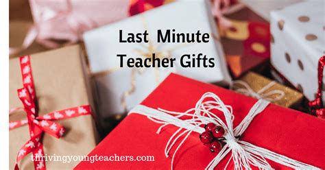 Plus, your friends and family will love them. Last Minute Teacher Gifts | Mother birthday gifts ...