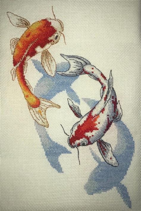 Maybe you would like to learn more about one of these? Cross stitch pattern pdf Japanese Fish Carp Koi Nature Sea ...