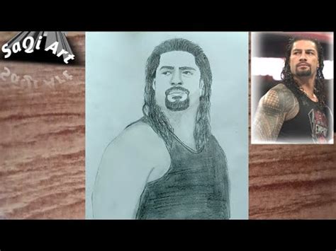 How to draw roman reigns step by step, learn drawing by this tutorial for kids and adults. How to draw Roman Reigns step by step|| Sketch of Roman ...