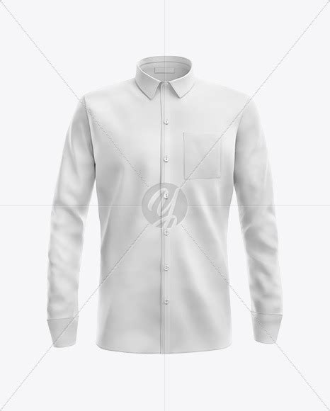 Download Dress shirt Mockup - Front View in Apparel Mockups on ...