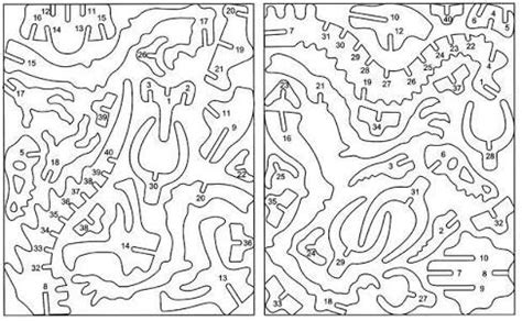 Another way to get a template is to purchase a small 3d wood puzzle from your local craft store, then scan it and enlarge it to the size that you want. Hasil gambar untuk 3d dinosaur puzzle template