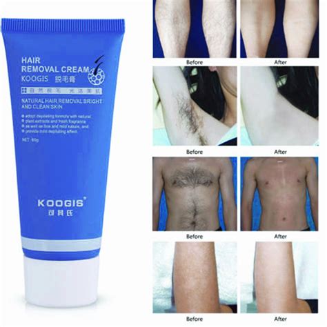 Leave cream on for at least 4 minutes. Men Women Permanent Hair Removal Cream for Leg Pubic ...