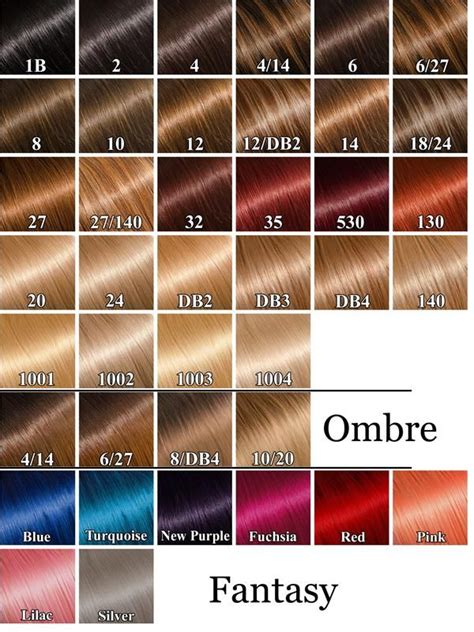 The main colors are usually blonde, brunette, red and black. Synthetic and Human Hair Extensions & Accessories ...