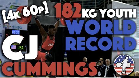 Upload, livestream, and create your own videos, all in hd. CJ Cummings Breaks His Own Youth Clean and Jerk World ...