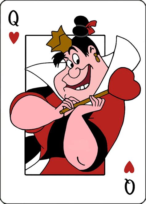 Alice in borderland (2010) 2. Queen of Hearts card | Queen of hearts disney, Queen of ...