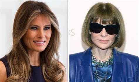 Melania Trump news: First Lady hits back at Anna Wintour ...