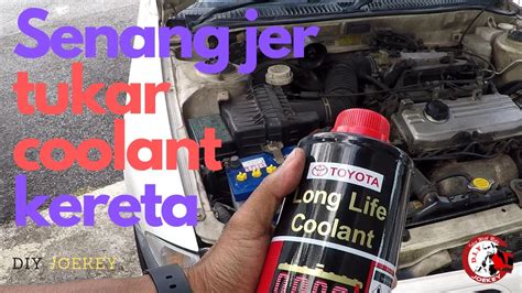 Proton savvy renault engine coolant 5 litres. DIY tukar coolant kereta - YouTube