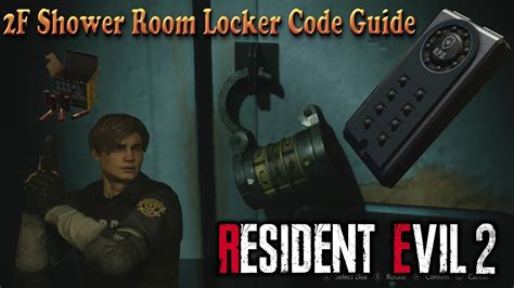 The reward for claire is some ammunition in in this section of our resident evil 2 remake guide, we have outlined the basic framework of how to solve each and every puzzle that resident. Resident Evil 2 Remake 2F Shower Room Locker Code Guide ...