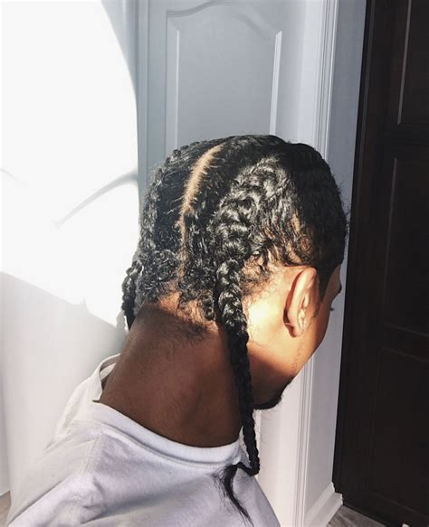 If you are twisting rather than folding the sections, make sure to twist counterclockwise and cross the sections. Idea by billygeorge on Hair | Long hair styles men, Mens ...