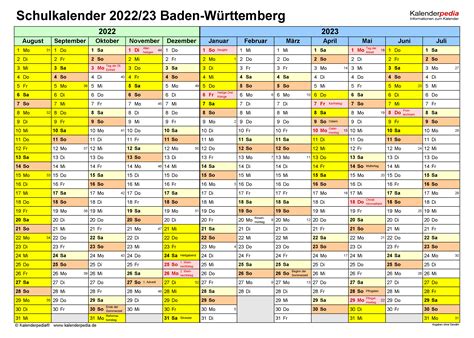 We did not find results for: Schulkalender 2022/2023 Baden-Württemberg für Excel