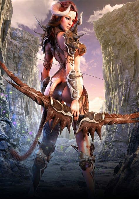 Multiple sizes available for all screen sizes. 26 modelos 3D surpreendentes Fantasia e Personagens por Jaegil Lim | Fantasy female warrior ...