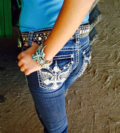 Today's post is essentially my summer uniform: Cowgirl bling Jeans | Plus size western wear, Western wear