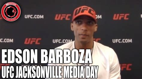 Ultimate fighting championship (ufc) featherweight sluggers shane burgos and edson barboza will throw down this weekend (sat., may 15, 2021) at ufc 262 inside toyota center in houston, texas. Edson Barboza Shares Expectations at Featherweight | UFC ...