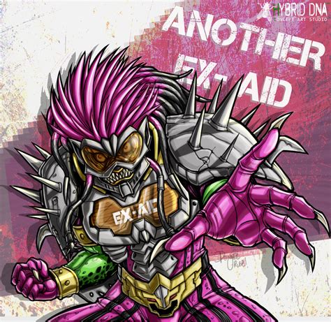 The suits will take a while to get used to, but the characters and story are fabulous. Hybrid DNA - Another Ex-Aid