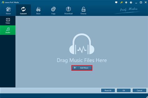 Convert MP3 to MP4 with image | Leawo Tutorial Center