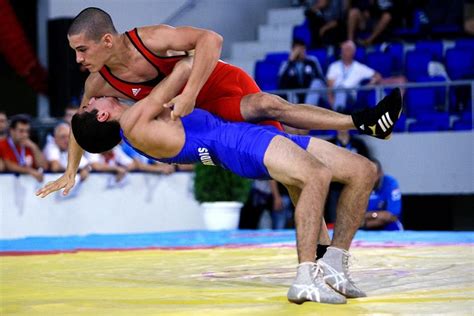 Los campeonatos de españa absolutos, que se han disputado este fin de semana en las instalaciones. Fila Grecorroman wrestling. Lucha grecorromana. Olimpica ...