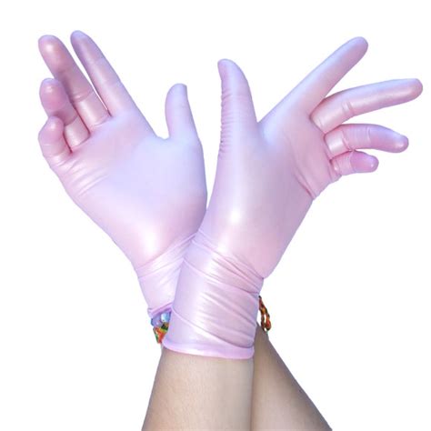 The leather is lighter but still stiff. Nitrile Gloves - Pink Aloe - Wholesale Harvest Supply