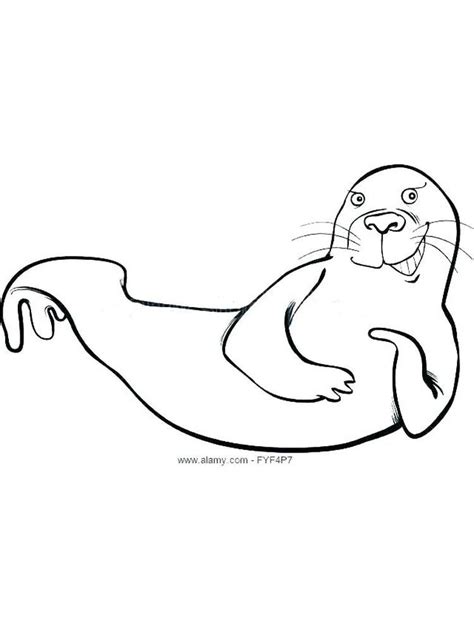 This cute preschool harp seal coloring page is a fun way to engage your children in a simple activity that provides hours of fun! Harp Seal