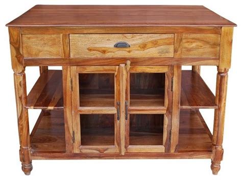 United states of america hotels, motels, resorts and inns. Lincoln Study 4-Sided Solid Wood Cabinet Kitchen Island ...