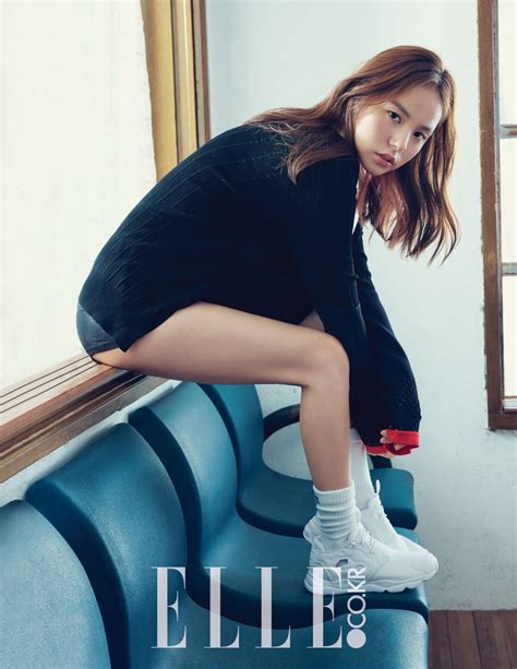 민효린 min hyorin on instagram: Min Hyo Rin Flaunts Her Reebok Kicks in August's Elle ...