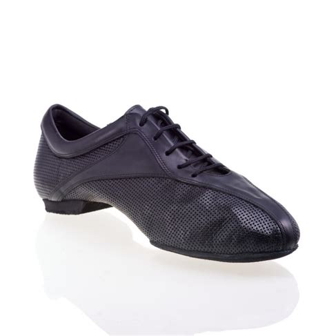 Chaussures danse homme cuir noir Chaussures de salsa homme ...