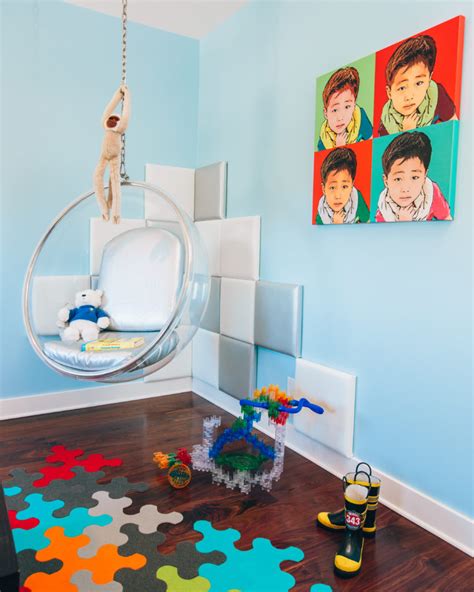 Cool chairs for boys room. Trendspotting: Hanging Chairs are Swinging into Kids ...