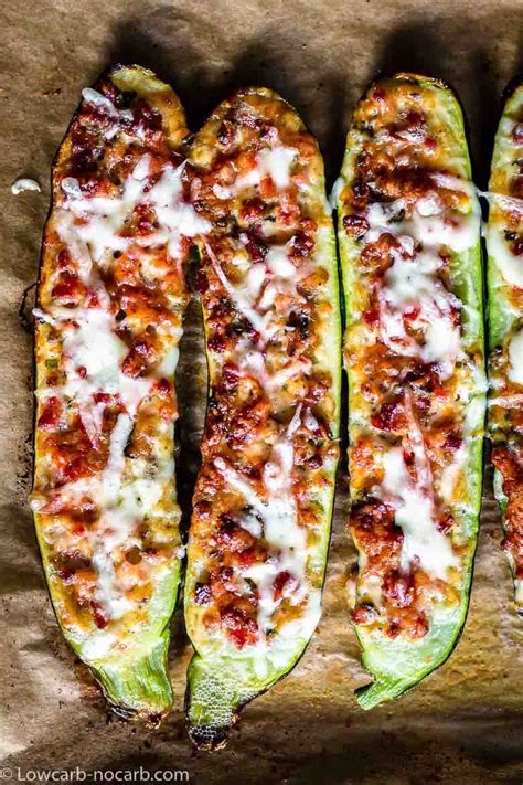 Check spelling or type a new query. Those easy to make Keto Bacon Zucchini Boats filled with ...