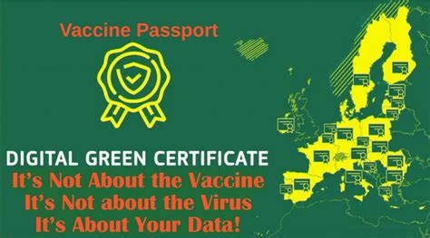 We did not find results for: Vaccine Passport (EU Digital Green Certificate) - It's Not ...