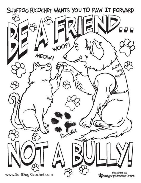 Bullying usually takes form in one of these 4 types. Anti Bullying Coloring Pages Free Check more at https ...