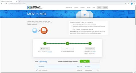 And it is not just any program but the best mov to mp4 converter. MOV to MP4: Convert MOV to MP4 Free and Online 2020 with ...