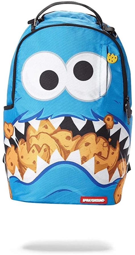 Loungefly spongebob squarepants mini backpack under the sea nickelodeon bag. Amazon.com | SPRAYGROUND BACKPACK COOKIE MONSTER SHARK ...