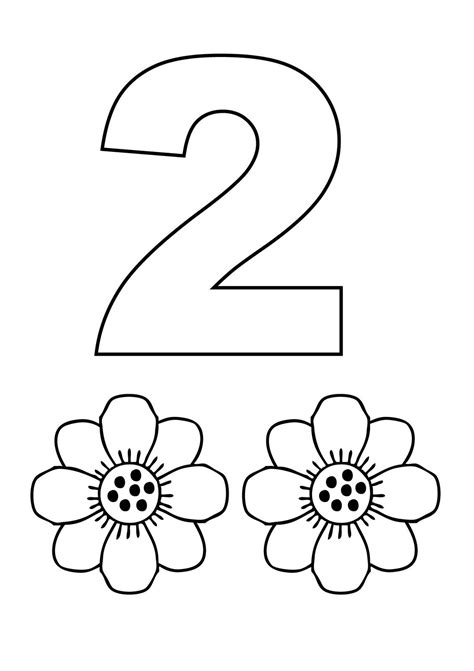 Large collection of free printable drum coloring pages. Free Printable Number Coloring Pages For Kids | Numbers ...