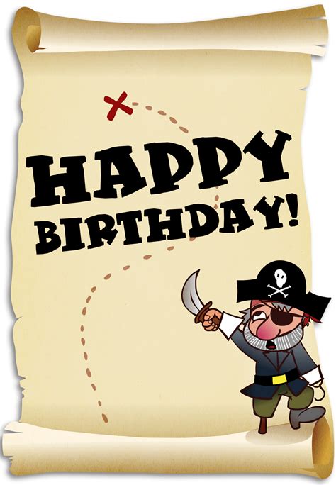 Check out our printable birthday card boy selection for the very best in unique or custom, handmade pieces from our birthday cards shops. Treasure Map And A Pirate Birthday Card | Birthday cards for boys, Cool birthday cards, Free ...