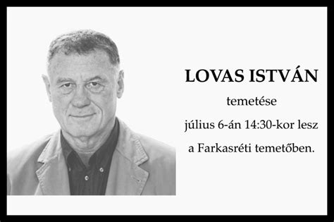 By lovász, lászló first published in 1979 3 editions — 1 previewable. Lovas Istvánra emlékezve | Nemzeti InternetFigyelő (NIF)