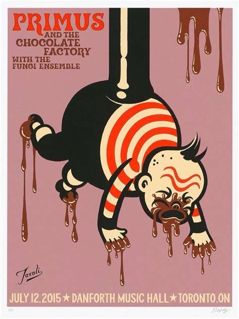 Primus is an american funk metal band formed in el sobrante, california in 1984. PRIMUS &THE CHOCOLATE FACTORY | Concert poster design ...
