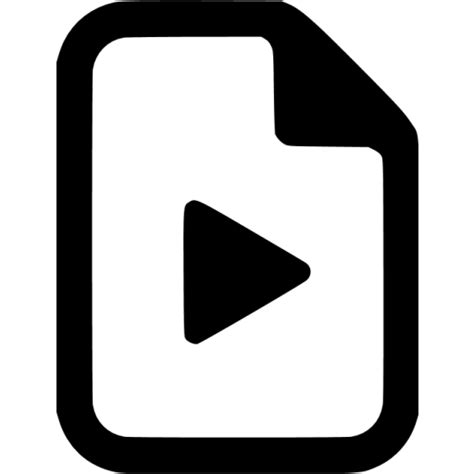 This list will help you track of every film. Black video file 3 icon - Free black file icons