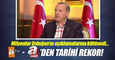 A haber türkiye'nin en önemli haber kanalıdır. Atv - A Haber'den tarihi rekor - Son Dakika Haberler