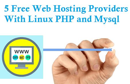 We provide free php hosting with zend optimizer, curl, no ads and absolutely free of charge. 5 Free Web Hosting Providers With Linux PHP and Mysql ...